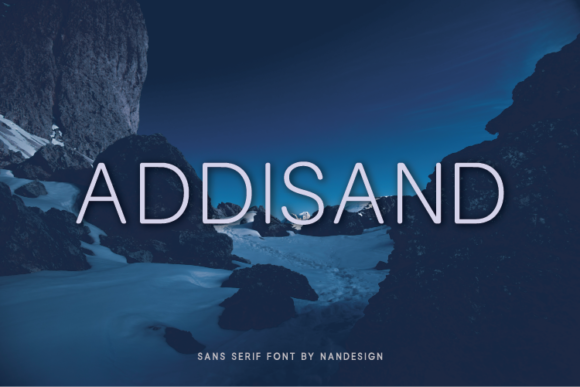 Addisand: A Versatile Sans Serif Font for Branding