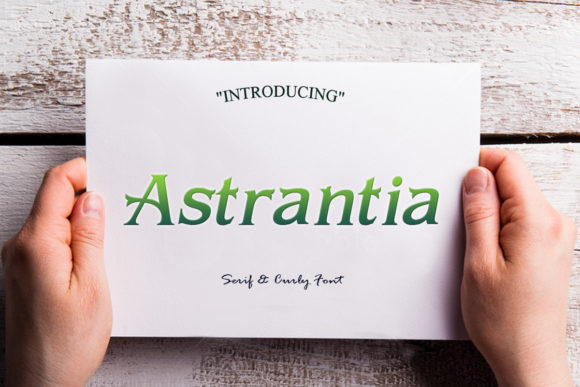Astrantia Font: Elegant Serif for Design Projects