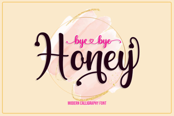 Bye Bye Honey: A Romantic Handwritten Font for Creative Campaigns