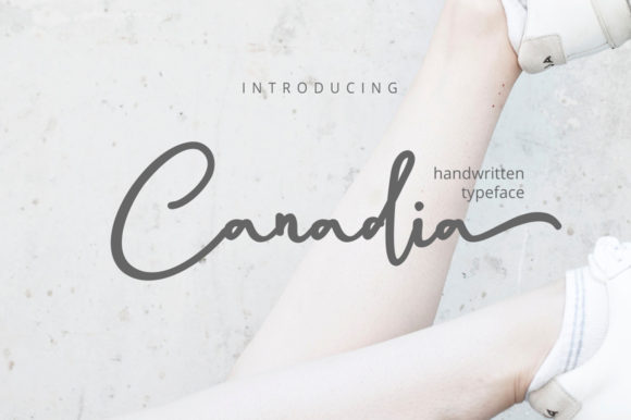 Canadia: A Script Font That Elevates Digital Branding