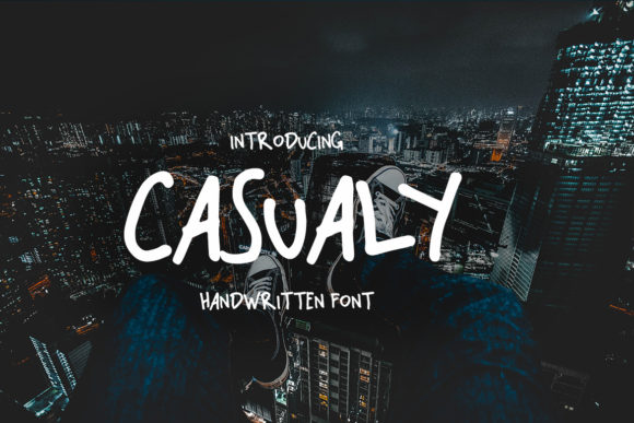 Casualy Font: A Quirky Script Handwritten Style