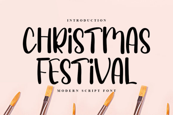 Christmas Festival Font Review and Uses