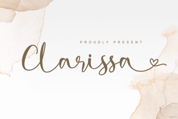 Clarissa: A Script Handwritten Font for Elegant Branding and Campaign Design