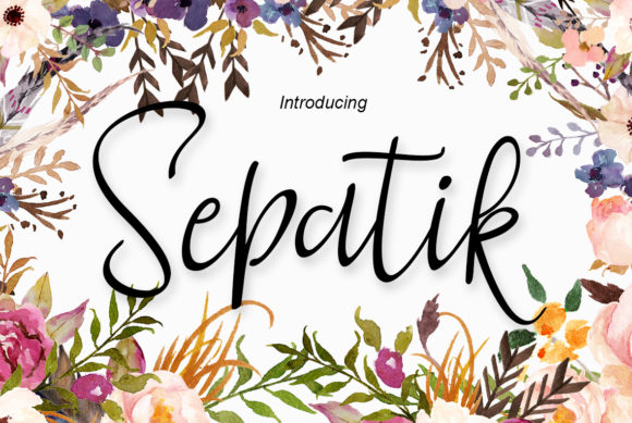 Discover Sepatik: A Glamorous Script Font for Digital Campaigns