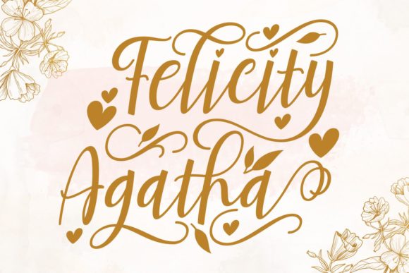 Felicity Agatha Font for Elegant Branding and Professional Design