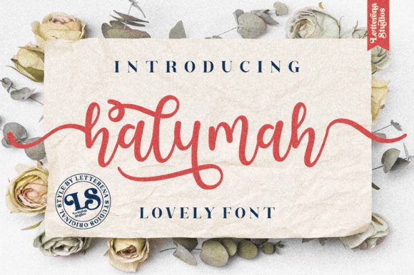 Halymah: A Timeless Handwritten Font for Elegant Design