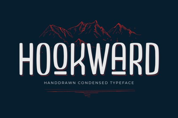 Hookward: A Minimal Sans Serif Font for Modern Design