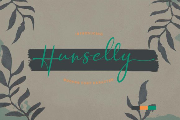 Hunselly: A Script Font That Elevates Handmade Creations