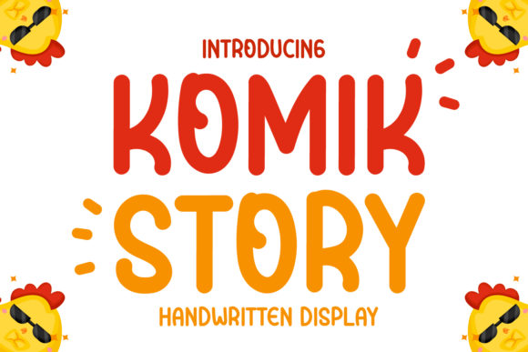 Komik Story: A Magical Handwritten Font for Creative Campaigns