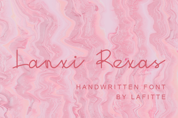 Lanxi Rexas: A Modern Handwritten Font for Editorial Design