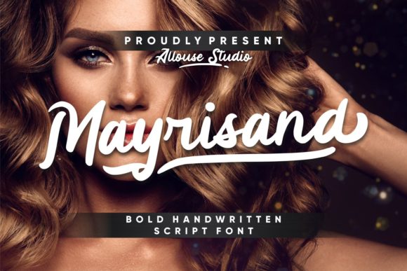 Mayrisand: A Bold Script Font for Dynamic Branding