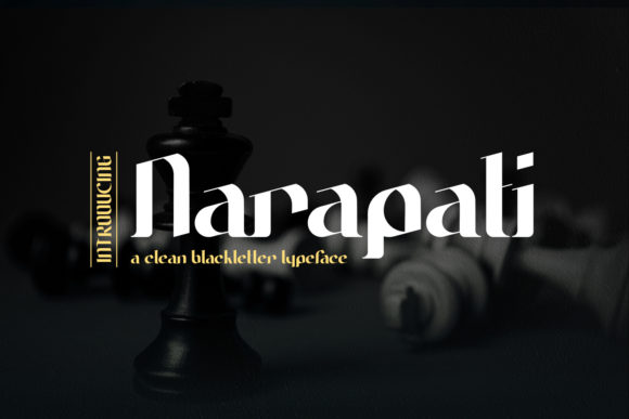 Narapati Typeface for Branding and Design Projects