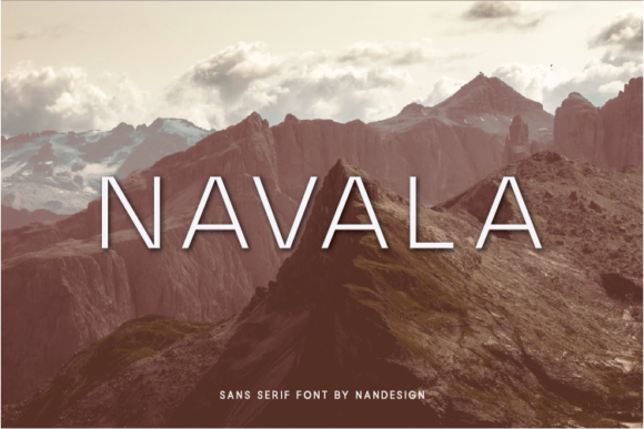 Navala: A Versatile Sans Serif Font for Modern Campaigns