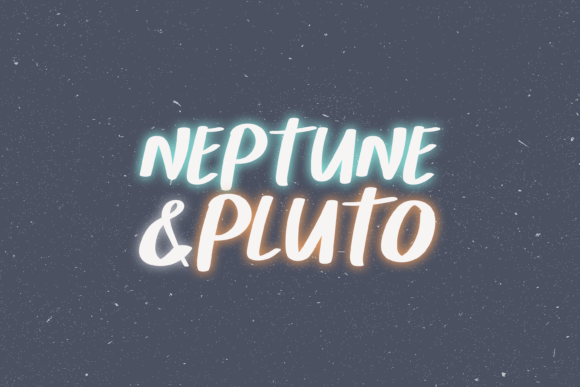 Neptune Pluto: A Sweet Handwritten Font for Editorial Design