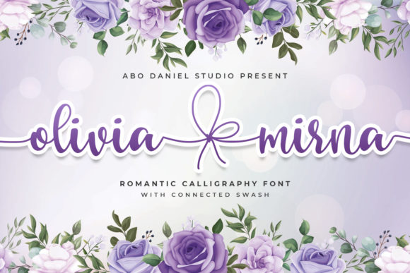Olivia Mirna: A Playful Script Font for Creative Campaigns