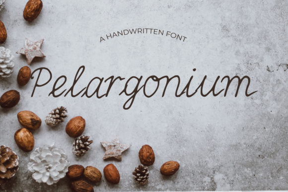 Pelargonium: The Handwritten Font That Elevates Campaign Design