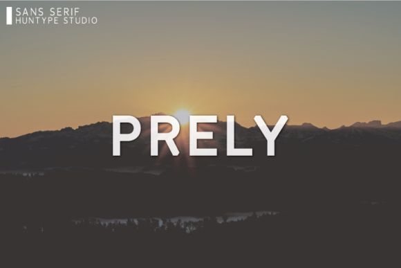 Prely: A Simple Sans Serif Font for Polished Branding