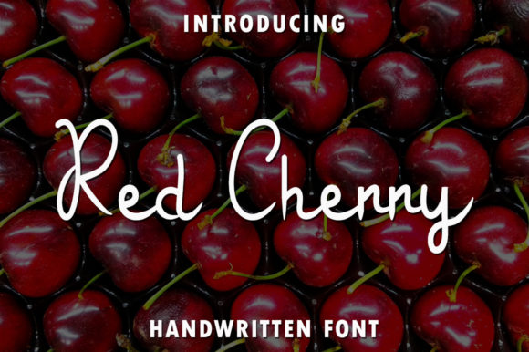 Red Cherry: A Versatile Script Font for Handmade Creators
