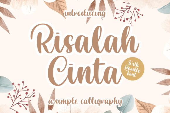 Risalah Cinta: A Script Font for Captivating Campaigns