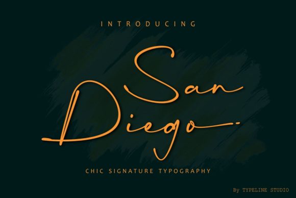 San Diego: A Delicate Handwritten Font for Personalized Branding