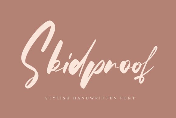Skidproof: A Timeless Script Font for Editorial Design
