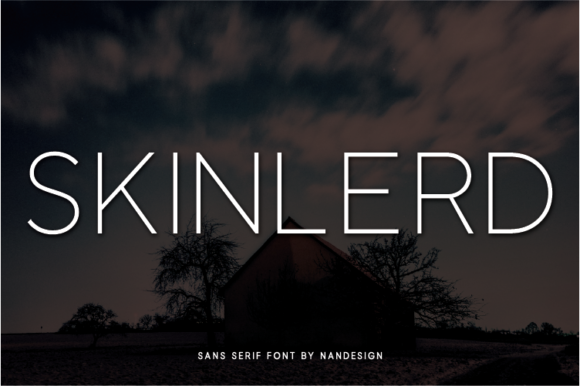 Skinlerd: A Versatile Sans Serif Font for Modern Campaigns