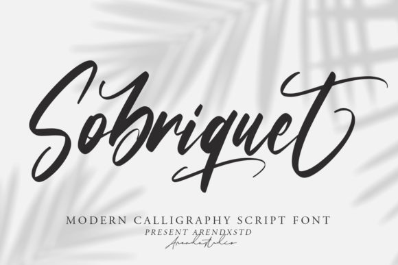 Sobriquet: A Timeless Script Font for Web Design and Branding