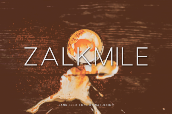 Zalkmile Font for Professional Branding and Design